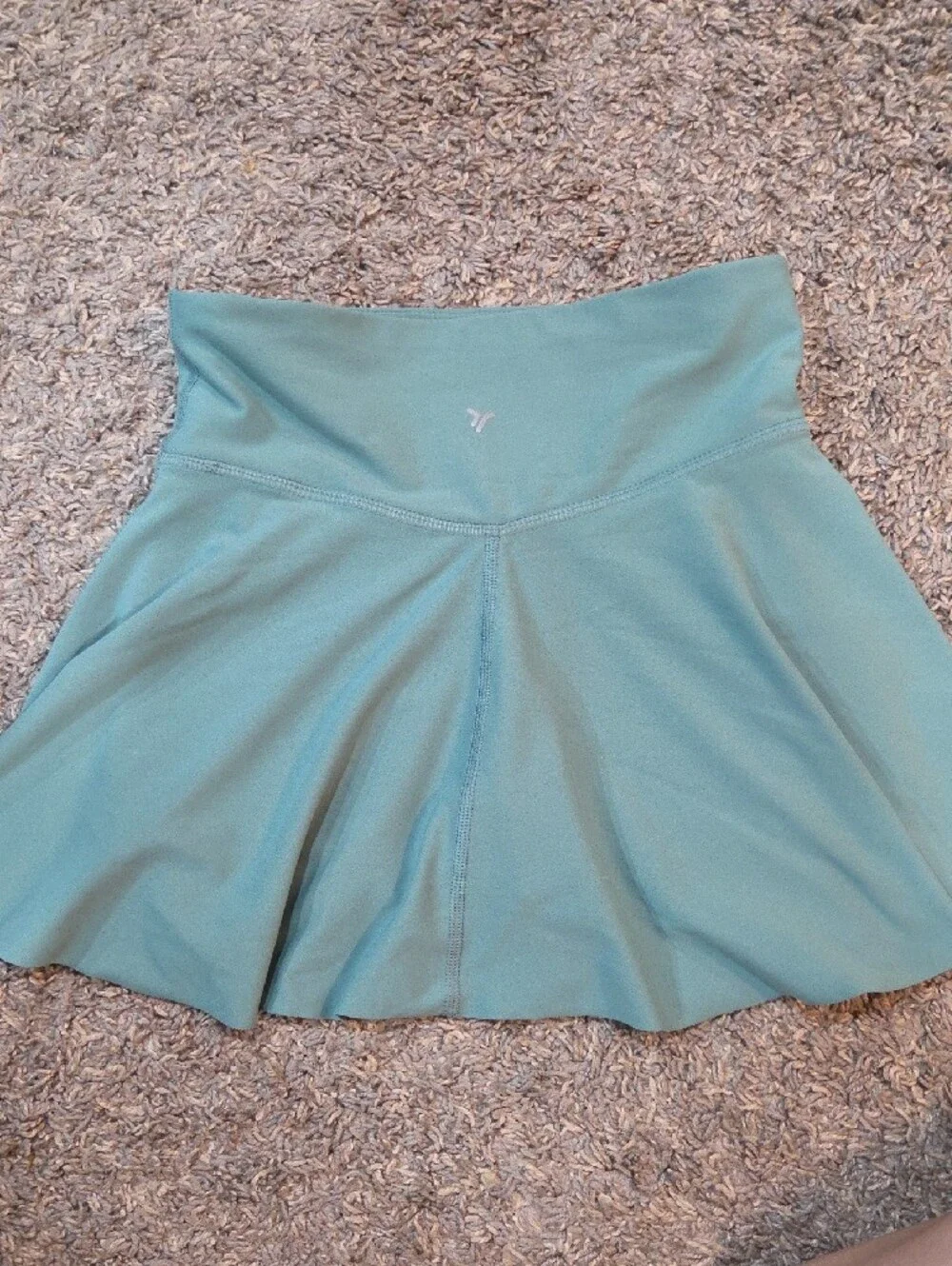 Old Navy Active Aqua Flared Skater Skirt - Medium